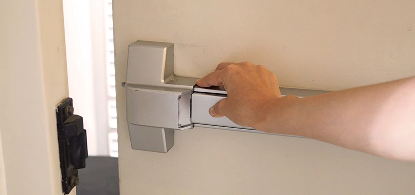 Roller Gate Panic Bar Installation in Visalia, California